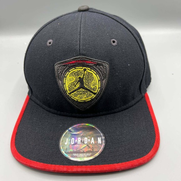 Air‎ Jordan Hat Men Black Red Last Shot Embroidered Jumpman Snap Back Cap